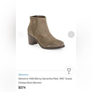 Wolverine,Wolverine 1000 Mile by Samantha Pleet 'ARC' Suede Chelsea Boot